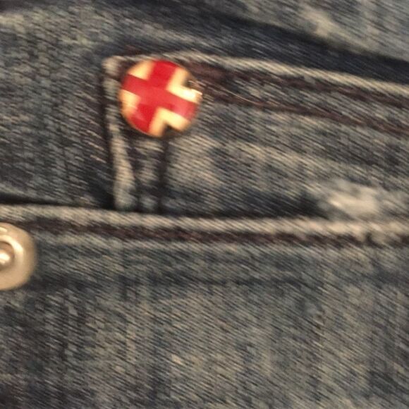 Hudson Biker Motto Zipper Jeans! - Picture 6 of 8